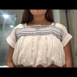 free people short sleeve top